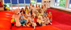 Kadra pedagogiczna w trakcie szkoleń z rytmiki