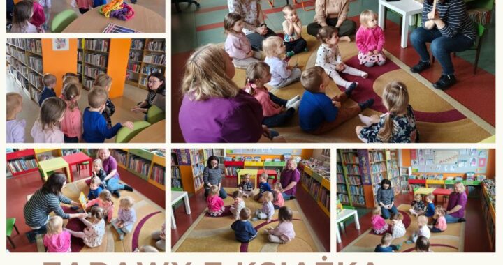 Zestaw zdjęć pokazujących dzieci przy czytaniu książek