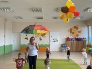 Taniec z parasolką