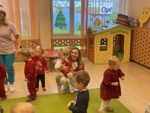 Wspólne zdjęcie z Mikołajem